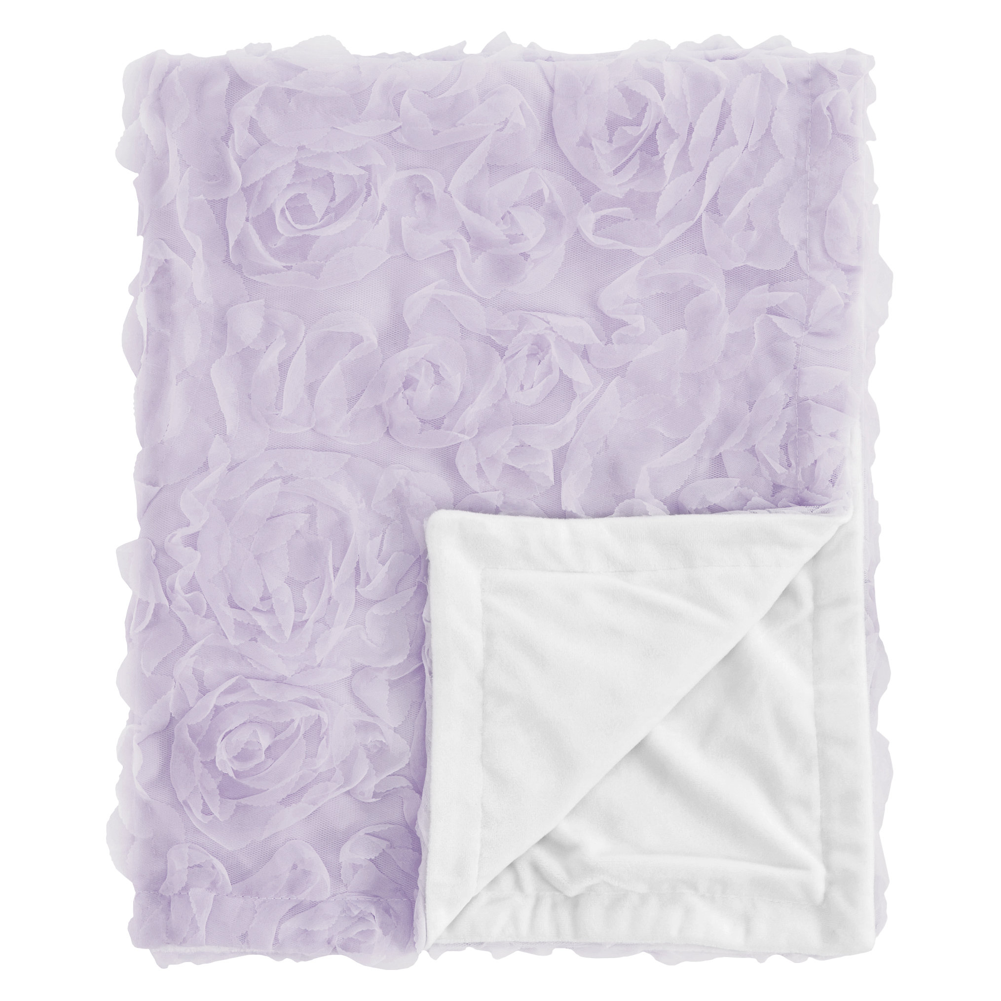 Sweet Jojo Designs Purple Floral Rose Security Baby Blanket By Sweet Jojo Designs Wayfair Canada